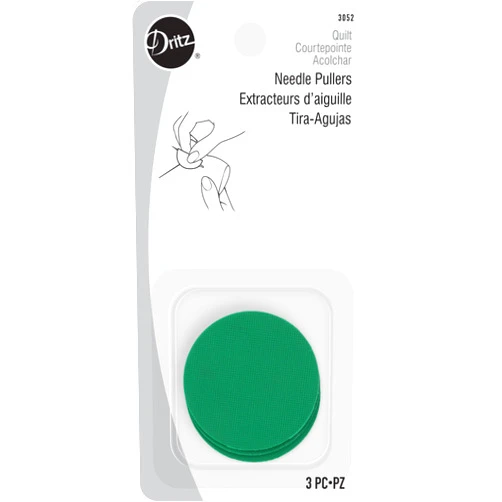 Dritz 3052 Needle Pullers (3-Count) , Green