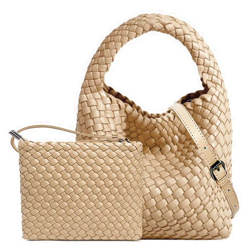 JINMANXUE Small Woven Bags for Women Cute Hobo Tote Woven Handbag Mini Clutch Purse vegan leather Crossbody bags Shoulder Handmade Bag