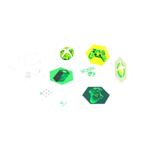 Paladone Xbox Hexagon LED Lights, Wall Mountable & Rearrangeable Game Room Decor Lighting, Remote-Controlled Light Phasing and Music Reactive Modes