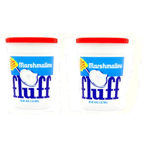 Azeko Fluff Marshmallow Spread, 16 oz (2 Pack)