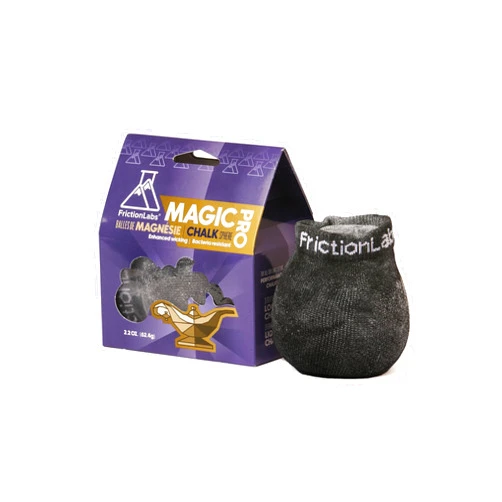 Friction Labs Magic Chalk Ball & Magic Chalk Ball PRO - Premium Gym Chalk in Refillable Sock - Non Toxic - Great for Climbing, Gymnastics, Weightlifting, Crossfit, Pool, Training