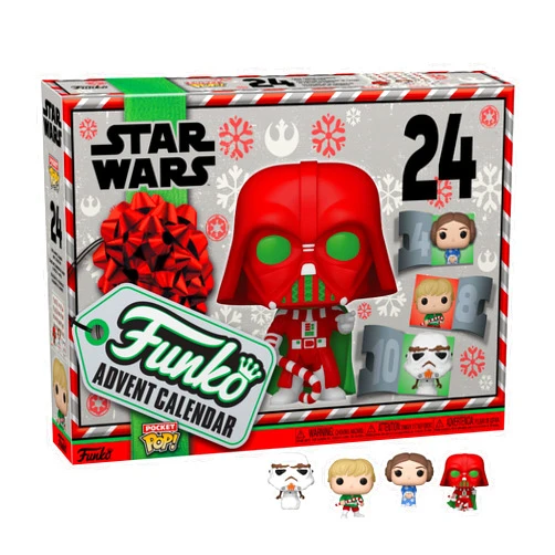 Funko Pop! Advent Calendar: Star Wars - Holiday, Multicolor, One Size