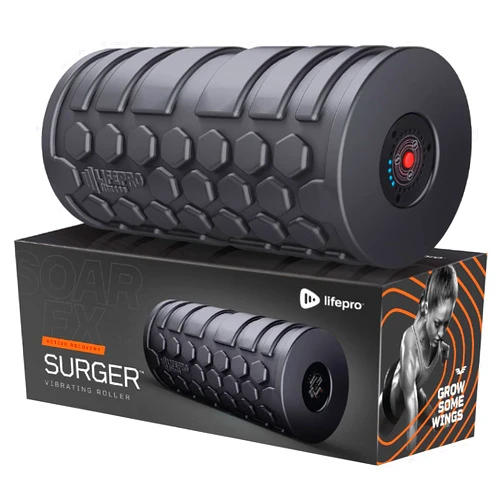 LifePro 4 Speed Vibrating Foam Roller for Physical Therapy & Exercise - High-Intensity Vibrating Roller for Muscle Recovery & Pliability Training - Back Roller for Deep & Gentle Trigger Point Therapy