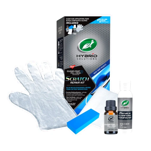 Turtle Wax 53836 Hybrid Solutions Scratch Repair Kit, Car Scratch Remover and Restorer That Repairs Surface Scratches, Swirls, Paint Transfer and More, Boxed Kit