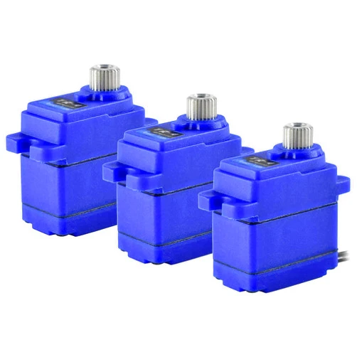 9imod 3PCS PowerHD TR-4 Mini 7.4V 2.6KG Waterproof Metal Gear Servo for Traxxas TRX4 Replaces 2065