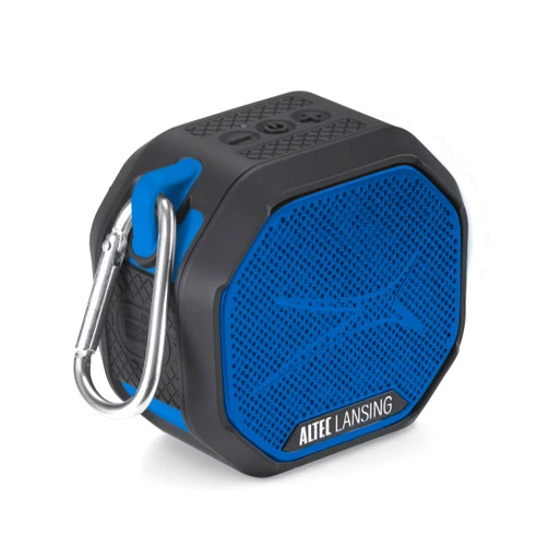 Altec Lansing HYDRATREK Magnetic Bluetooth Speaker, Waterproof IP67, 5W RMS Output, True Wireless Pairing, USB-C Quick Charge, 3.7V 400mAh Battery, Voice Assistant, Perfect for Any Adventure