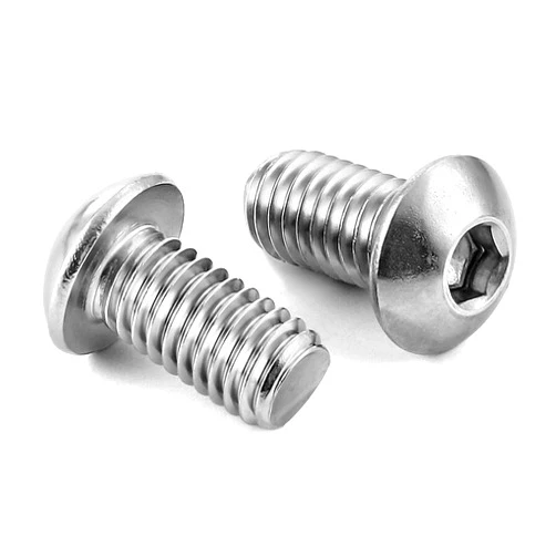 MewuDecor M10-1.5 x 16mm Button Head Socket Cap Screws, 304 Stainless Steel 18-8, Bright Finish, Full Thread, Allen Socket Drive, 15 PCS