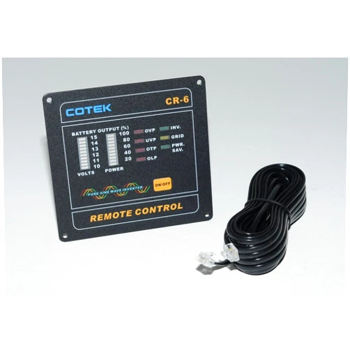 Cotek CR6-24 Remote Control for 24 Volt ST and SK INVERTERS