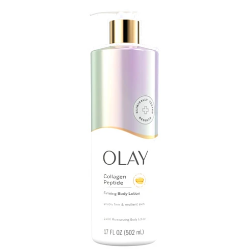 Olay Firming & Hydrating Body Lotion for Women with Collagen, 24hr Moisturizing, Vitamin E & Vitamin B3 Complex, Fast Absorbing Formula, 17 fl oz