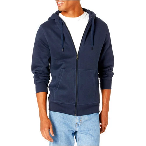 Amazon Essentials Men's Full-Zip Fleece Hoodie (Available in Big & Tall)