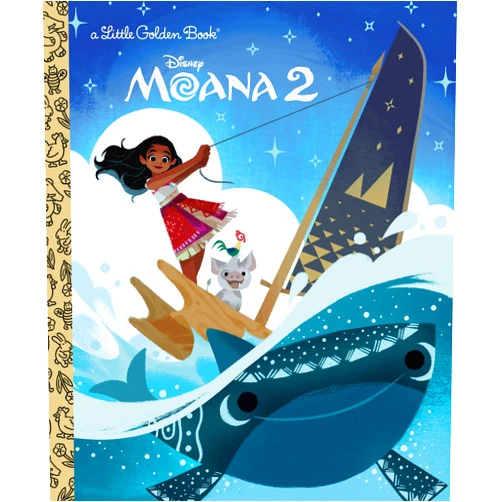By Golden Books (Author), Disney Storybook Art Team (Illustrator) Disney Moana 2 Little Golden Book