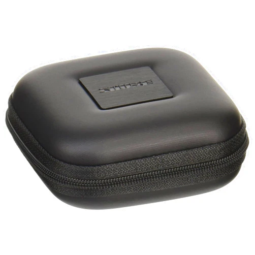 Shure EASQRZIPCASE-BLK Hard-sided Square Zippered Carrying Case for All Shure Earphones