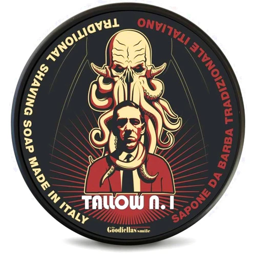 The Goodfellas' Smile, Luxury Shaving Soap, Formulated for Use with A Shaving Brush, Made in Italy (Tallow N1)