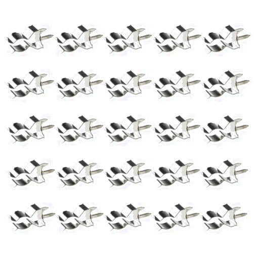 Suguenha Fuse Clips Holder Brass Plated Tin 5 x 20mm Glass Ceramic Tube Quick Fuse Fast Blow Tight Correct Hold No Gap Strong Not Easy Bend Easy Apply Good Conductivity Corrosion Resistance 25Pcs