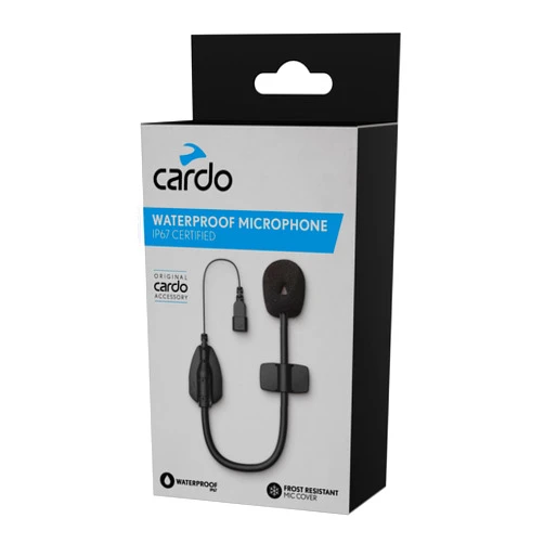 Cardo IP67 Waterproof Microphone, Compatible with All Cardo Devices (not Compatible with EDGEPHONES and EDGEPHONES ORV)