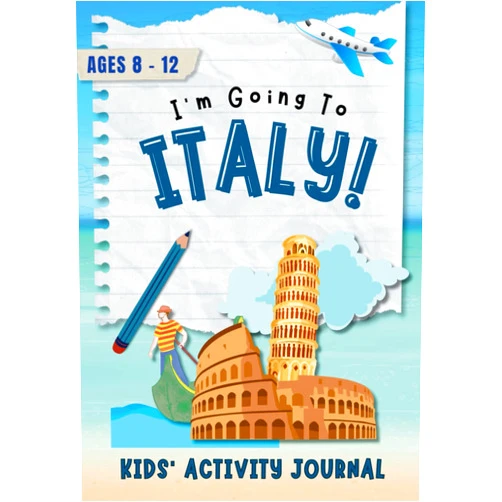 By Meonatrip (Author) I'm Going to Italy!: Activity Journal for Kids Ages 8-12