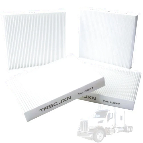TRSCJXN PA30093 AF55839 P640110 Cabin Air Filter Fit for Kenworth T660 T680 T700 T800 T880,for Peterbilt 567 579,for International HV507 HV607 LT625 MV607,Replace X1987001,CY08221P, PA4405,CAF1815P (set of 4)