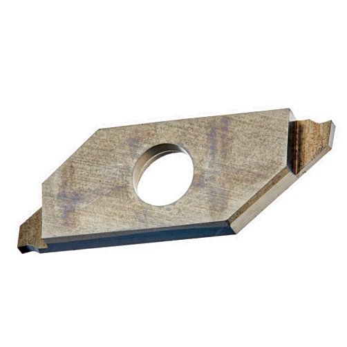 Sandvik Coromant CoroCut XS Carbide Grooving Insert, H13A Grade, Uncoated, 2 Cutting Edges, MAGR 3 175, Right Hand Orientation, Neutral Cut, 0.069