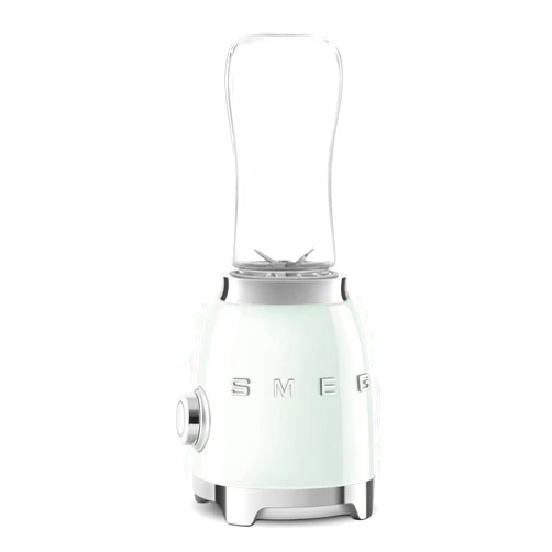 SMEG 50's Retro Style Personal Blender with Backlit Knob and Two BPA 600 ML Free bottles PBF01PGUS Pastel Green