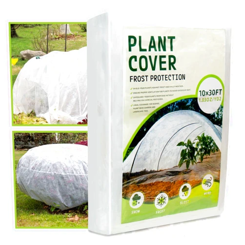 MANUMARINE Plant Covers Freeze Protection 10 ft x 30 ft,Garden Floating Row Covers, Frost Covers for Outdoor Plants