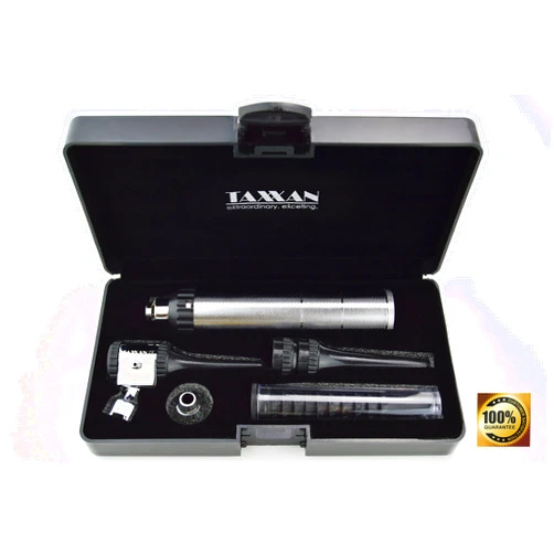 Taxxan Veterinary Otoscope ENT Diagnostic Set with Metal Adapter to USE Standard Disposable Speculum