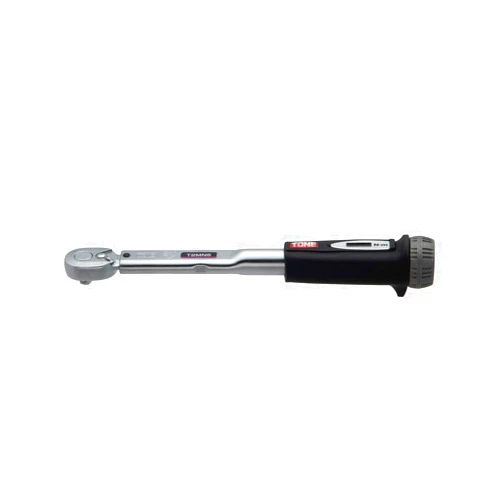TONE Preset Torque Wrench (Direct Set Type) T2MN6-QL Drive: 0.25 inch (6.35 mm) (1/4 inch) Black 6Nm