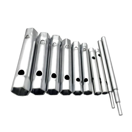 KOSIDA 10Pcs Dual-Ended Shower Valve Socket Wrench Set Faucet Nut Removal Tool for Removing Tub & Shower Valve Plumbers Socket Set Compatible Extended Spark Plug Wrench 6-22mm (10)