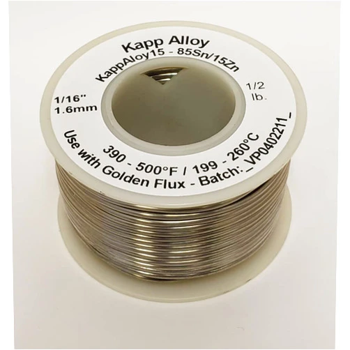 Kapp Alloy KappAloy15 Aluminum Solder 1/16