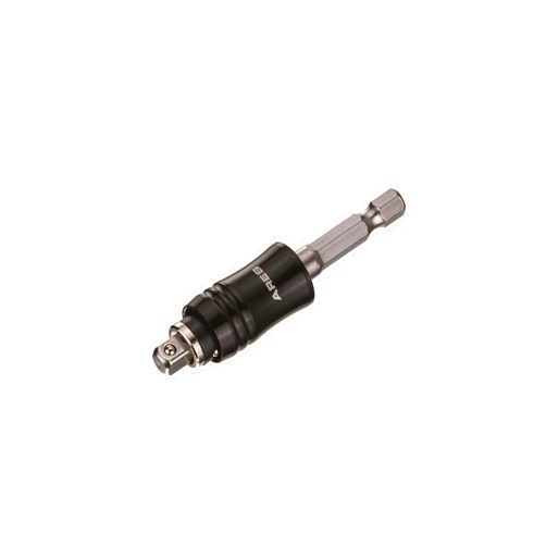 ARES 70034 2-in-1 Socket Bit Holder - Holds 1/4-Inch Drive Sockets and Bits - Quick Change Mechanism - Easy Switching Between Bits and Sockets