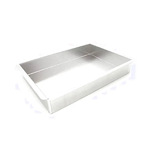 Parrish Magic Line Magic Line Rectangle Cake Pan - Oblong Aluminum Cake Pans for Home & Professional Baking (9x13x2 Inches)