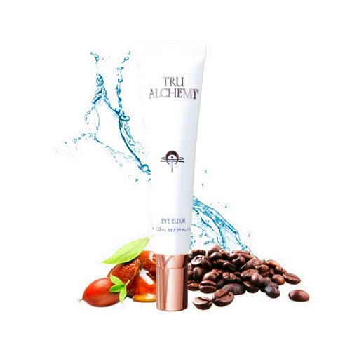 Tru Alchemy Eye Elixir Cooling Eye Treatment Cream - Dark Circle Eye Cream for Puffiness and Bags Under Eyes - Caffeine, Hyaluronic Acid, Vitamin C