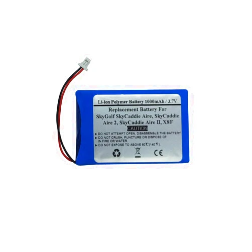 STARNOVO 3.7V 1000mAh Replacement Battery for SkyGolf SkyCaddie Aire, SkyCaddie Aire 2, SkyCaddie Aire II, X8F, H503448 1S1P