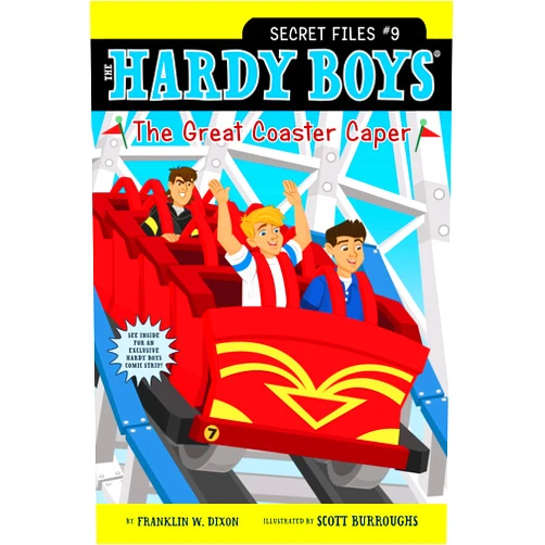 By Franklin W. Dixon (Author), Scott Burroughs (Illustrator) The Great Coaster Caper (Hardy Boys: The Secret Files)