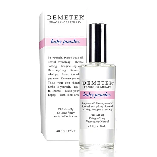 DEMETER Baby Powder For Women. Pick-me Up Cologne Spray 4.0 Oz