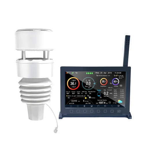 ECOWITT Wittboy Pro Weather Station HP2564, with 7 Inch HP2560 TFT Display Console and WS90 Outdoor Weather Sensor, Supports WU/WeatherCloud/Wow/Ecowitt Servers,915 MHz