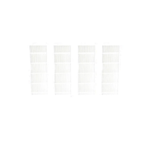 OSTREY Side Brush Hepa Filter Mop Suitable for Lefant M210 M210S M210B M210P M213/Suitable for OKP Life K2 K3 K4 Robot Vacuum Cleaner (Size : 4 Filter)
