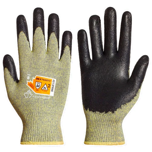 Superior Glove Dexterity Flame Resistant Arc Flash Electrcian Gloves with Neoprene Palm - S13FRNE