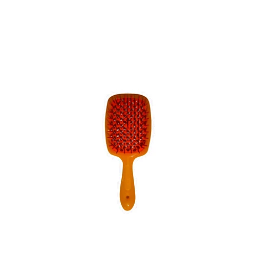 Jäneke Bicolor Superbrush - Yellow With Orange by Janeke for Unisex - 1 Pc Hair Brush