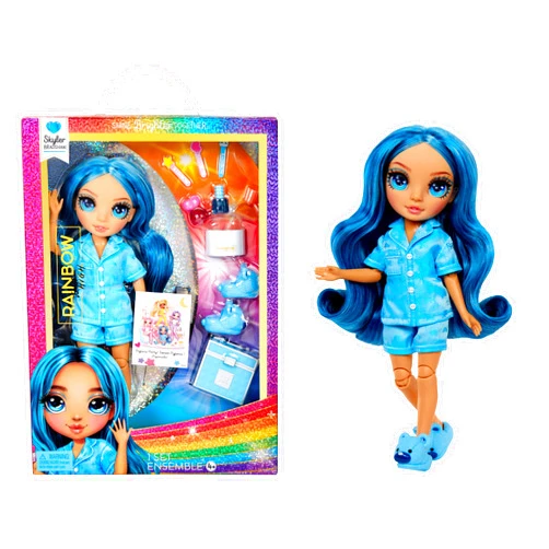 Rainbow High Jr High PJ Party - Skyler, Blue 9