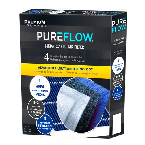 Premium Guard Pureflow HEPA Cabin Air Filter PC99302HX | Fits 2017-20 Maserati Levante, 2014-20 Quattroporte,