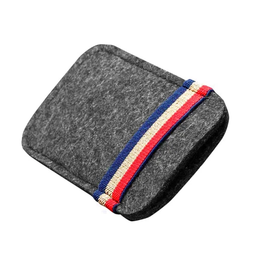 Downhill Sun Visor Organizer, Felt Sun Visor Sunglasses Storage Bag, Anti-scratch Sunglasses Protective Bag, for Most Cars