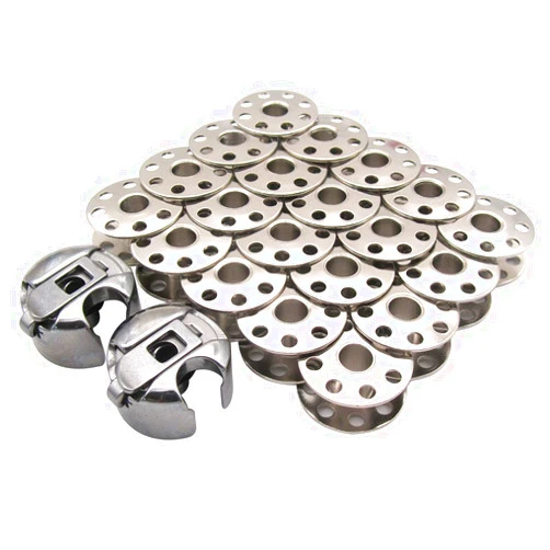 CKPSMS Brand- 20 Bobbins And 2 Bobbin Case #BC-DB1-NBL 2PCS+B9117-012-000W 20PCS Compatible with/Replacement for JUKI brand DDL5550 DDL8500 DDL8700 & Brother brand Single Needle Machine