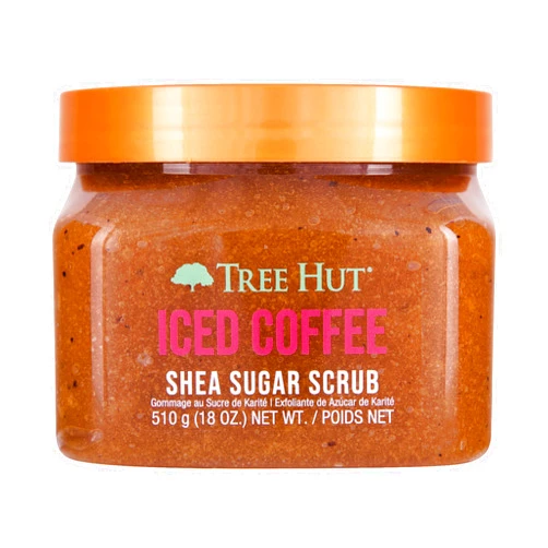 Tree Hut Iced Coffee Shea Sugar Exfoliating & Hydrating Body Scrub, 18 oz