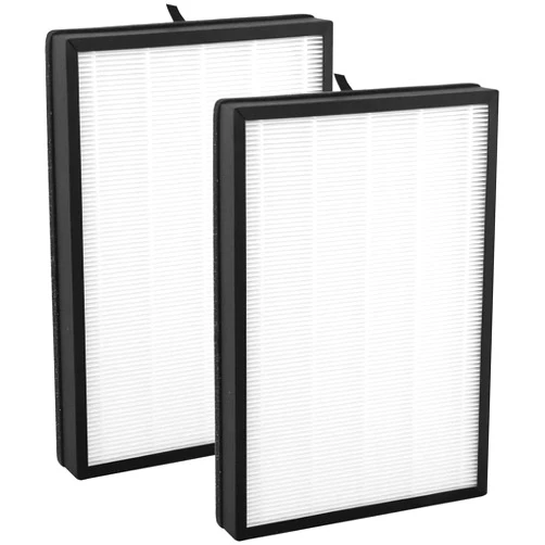 DAODEFUL FA500 Replacement Filter for FAMREE FA500 and Aiper KJ200 Air Purifiers, 2 Stage filter, H13 True Hepa with High Efficiency Activated Carbon, 2 Pack