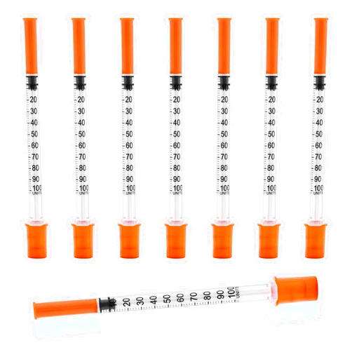 Searvgrh 1ml Syringe with 30Ga 1/2in Needle, Individually Wrapped, Pack of 20