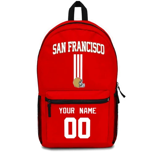 ANTKING San Francisco Backpacks Travel Bags Custom Any Name Number for Men Women Gifts