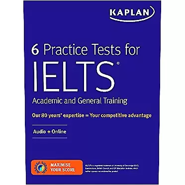 Kaplan Test Prep 6 Practice Tests for IELTS Academic and General Training: Audio + Online (Kaplan Test Prep)