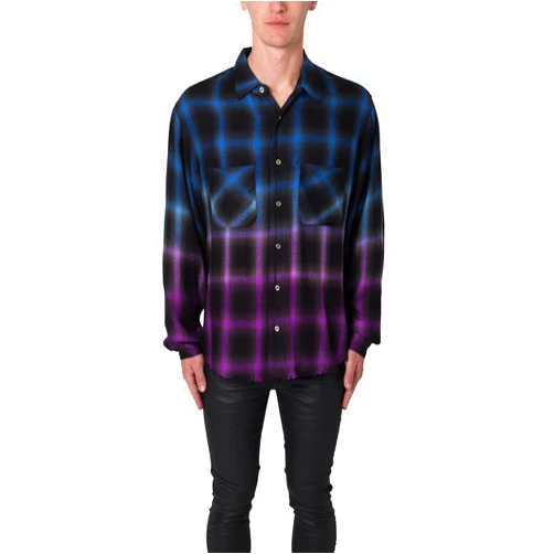 mnml Men's Ombre Flannel Shirt