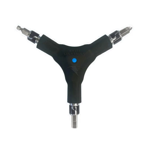 White Lightning 6-in-1 Bike Tool - Maintenance Tool for Mountain, Road and Electric Bicycles