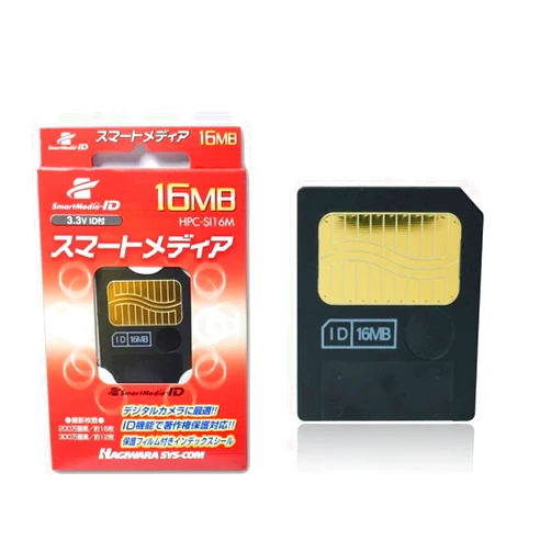 Onefavor 3.3V SmartMedia Cards SM 16MB Flash Memory Card Smart Media Card (16MB SmartMedia Cards)